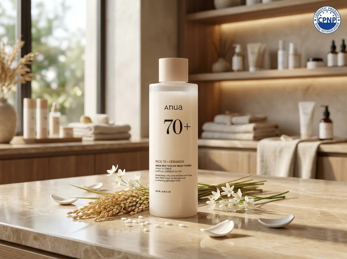 Anua – Rice 70 Glow Milky Toner (250 ml)